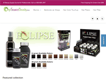 Tablet Screenshot of onesourcebeauty.com